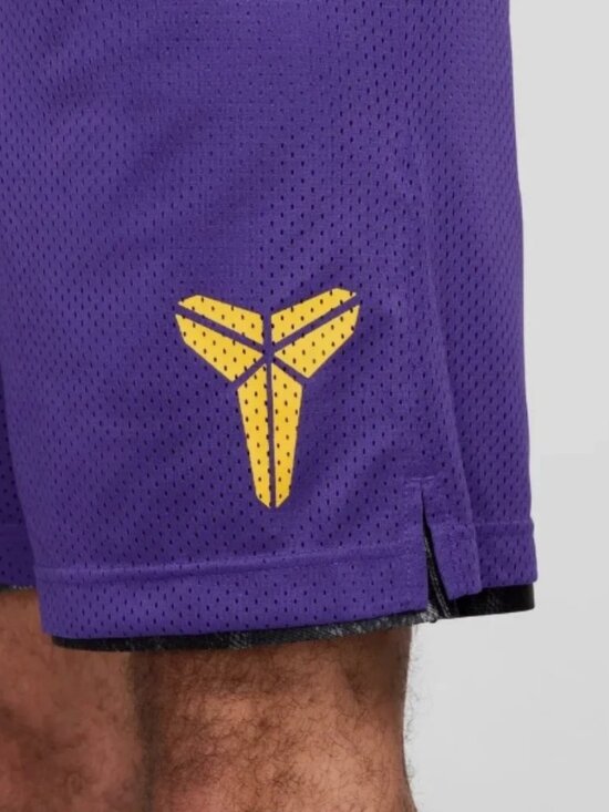 Nike 'Mamba' Kobe Dri-Fit Reversible Men's Shorts (Black/Purple) Size 2XL TALL - Picture 4 of 6